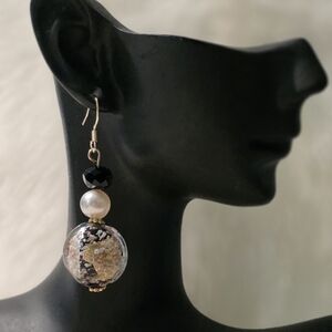 Murano Glass Dangle Earrings
